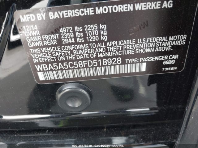 WBA5A5C58FD518928 BMW 528I
