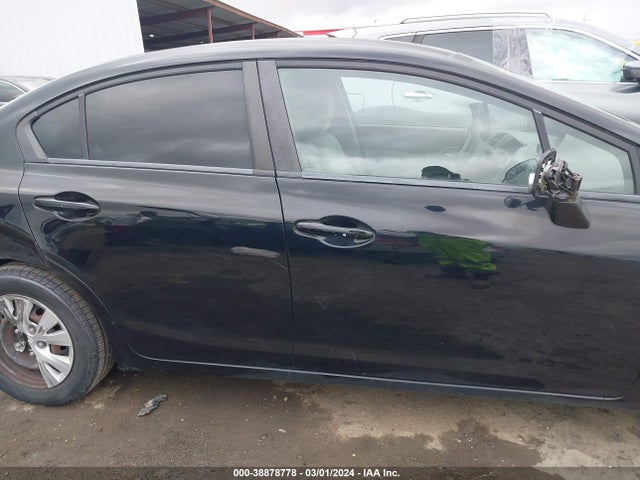 2012 HONDA CIVIC LX VIN: 19XFB2F50CE345933