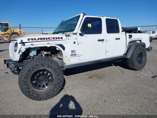 Jeep Gladiator Rubicon 4x4 2021 1C6JJTBG8ML566786 Image 2