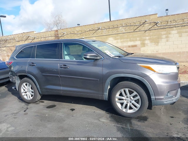Toyota Highlander Le 2015 5TDZARFH3FS015281 Image 14