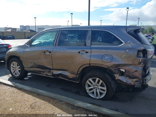 Toyota Highlander Le 2015 5TDZARFH3FS015281 Image 6