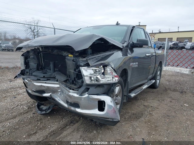 RAM 1500 Big Horn  4x4 5'7 Box 2017 3C6RR7LT4HG525606 Image 2