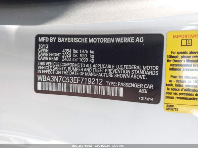 WBA3N7C53EF719212 BMW 428i