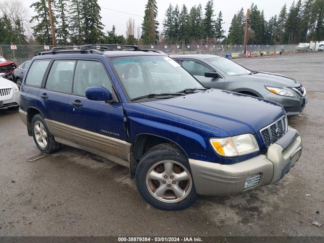 2001 SUBARU FORESTER S VIN: JF1SF65571H704865