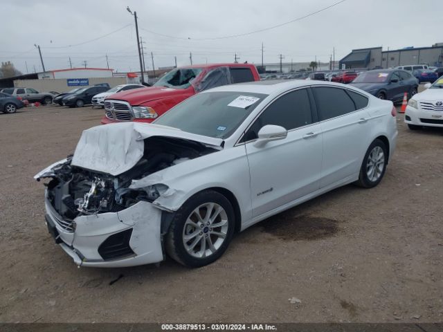 3FA6P0MU1KR185610 Ford Fusion Hybrid Sel