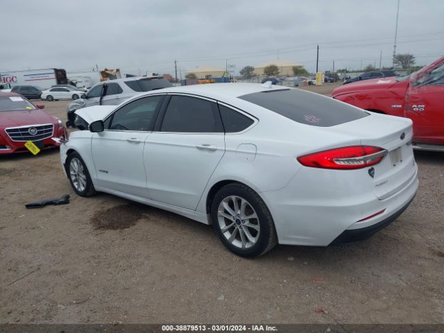 3FA6P0MU1KR185610 Ford Fusion Hybrid Sel