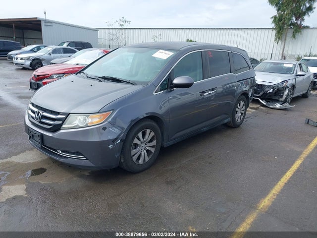 Honda ODYSSEY EX 2014 5FNRL5H49EB107995 Image 2