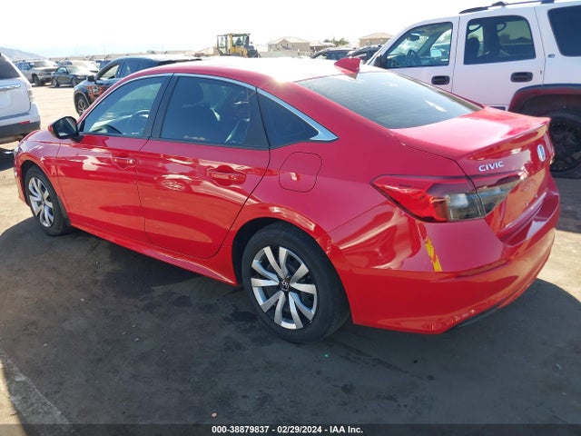 2022 HONDA CIVIC LX VIN: 2HGFE2F23NH532606