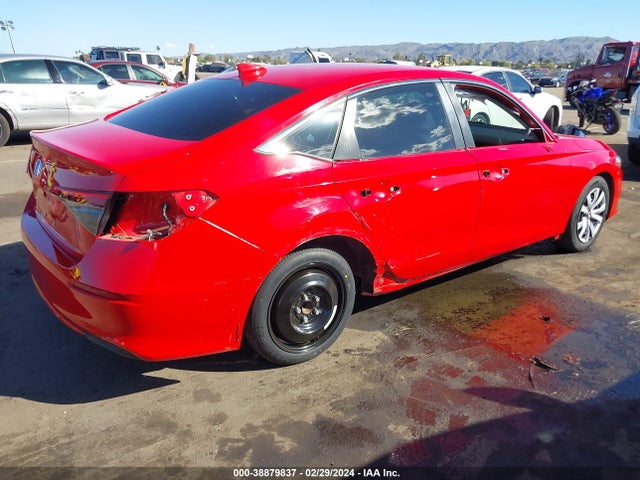 2022 HONDA CIVIC LX VIN: 2HGFE2F23NH532606
