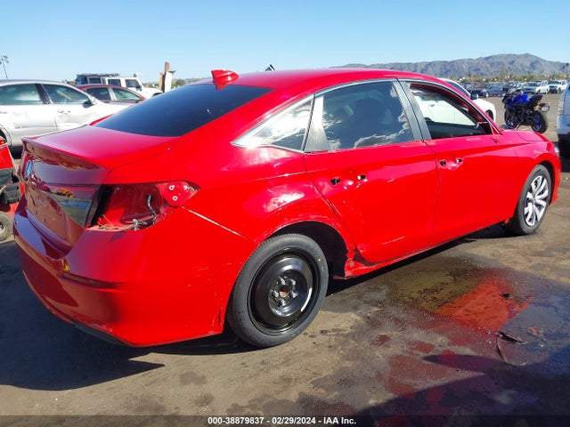 2022 HONDA CIVIC LX VIN: 2HGFE2F23NH532606