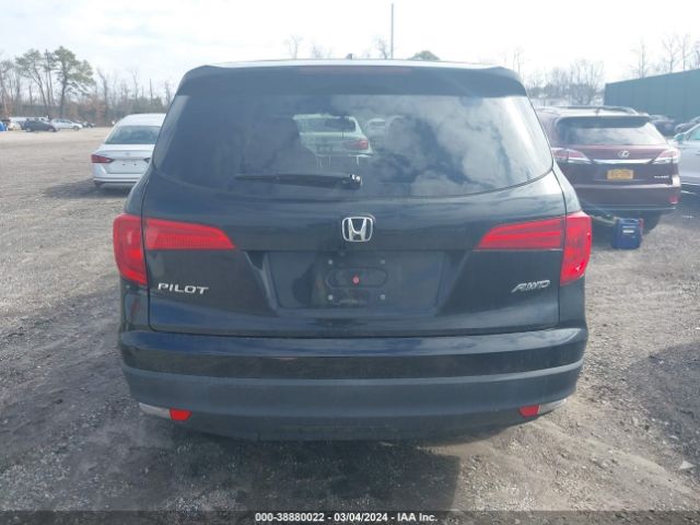 5FNYF6H59JB007603 Honda Pilot Ex-l