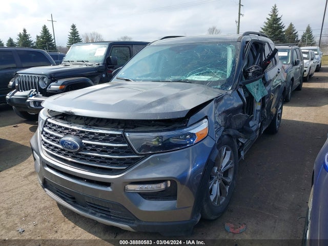 Ford EXPLORER XLT 2022 1FMSK8DH9NGA70057 Image 2