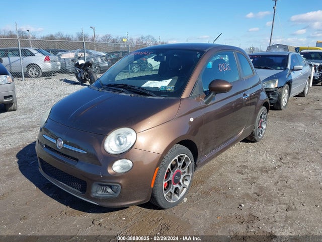 2012 FIAT 500 3C3CFFBR5CT113433 Photo 1