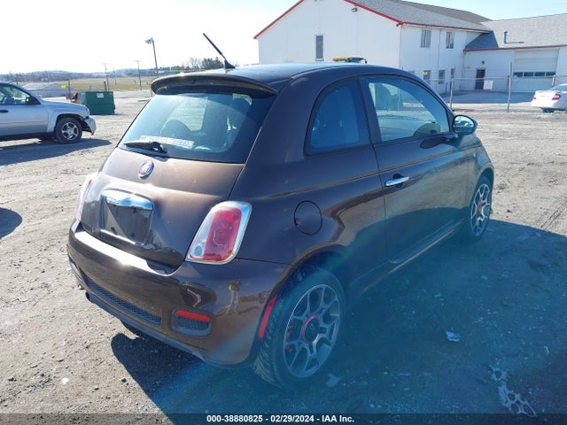 2012 FIAT 500 3C3CFFBR5CT113433 Photo 3