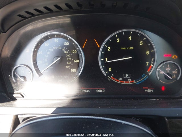 2012 BMW 750LI XDRIVE VIN: WBAKC8C52CC435429