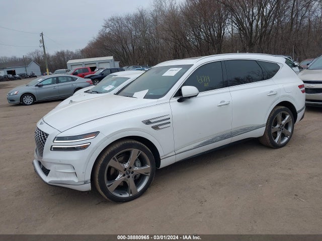 Genesis Gv80 3.5t Awd 2021 KMUHCESC4MU071664 Image 2