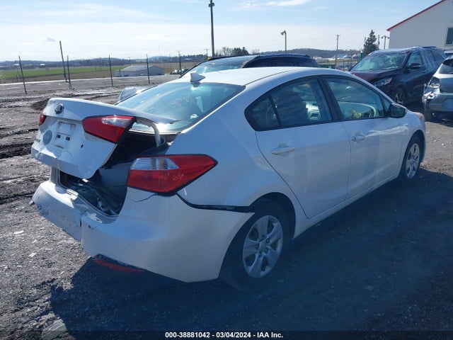 KIA FORTE LX 2014 KNAFK4A60E5067719 Image 4