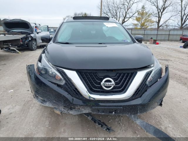 5N1AZ2MH3JN165644 Nissan MURANO SL
