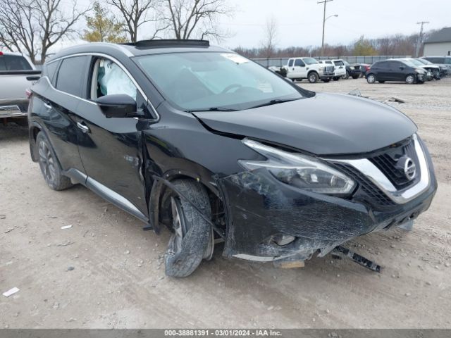 5N1AZ2MH3JN165644 Nissan MURANO SL