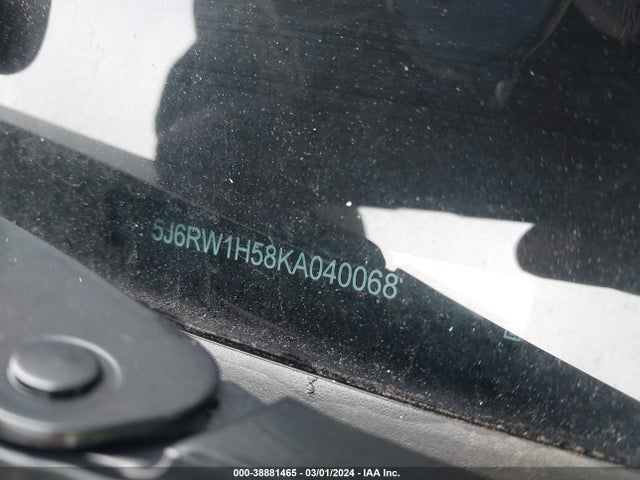 Honda CR-V EX 2019 5J6RW1H58KA040068 Image 9