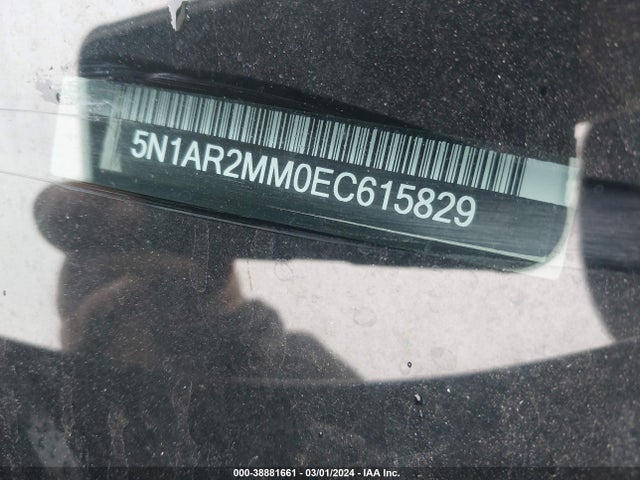 Nissan Pathfinder S 2014 5N1AR2MM0EC615829 Image 9