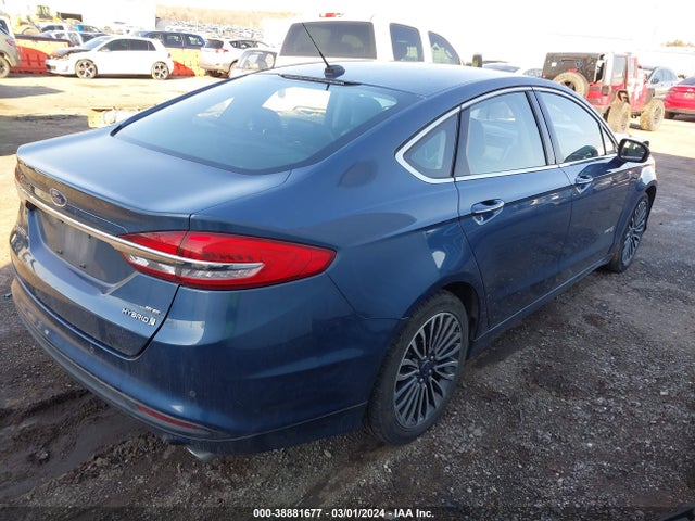 Ford Fusion Hybrid Se 2018 3FA6P0LU6JR264450 Image 4
