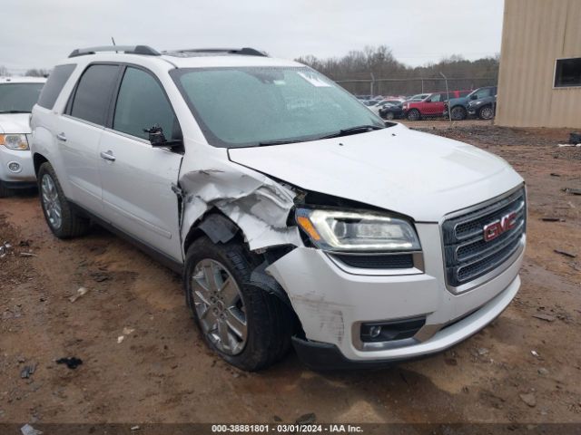 Auction sale of the 2017 Gmc Acadia Limited, vin: 1GKKRSKDXHJ128170, lot number: 38881801