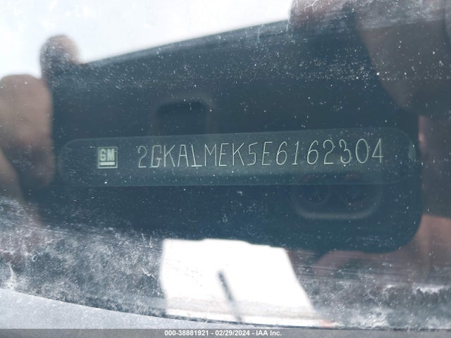 2014 GMC TERRAIN SLE-1 VIN: 2GKALMEK5E6162304