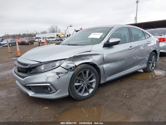 Honda CIVIC EX 2019 19XFC1F33KE020293 Image 2