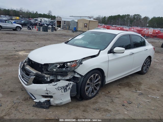 Honda Accord Sport 2014 1HGCR2F52EA258430 Image 2