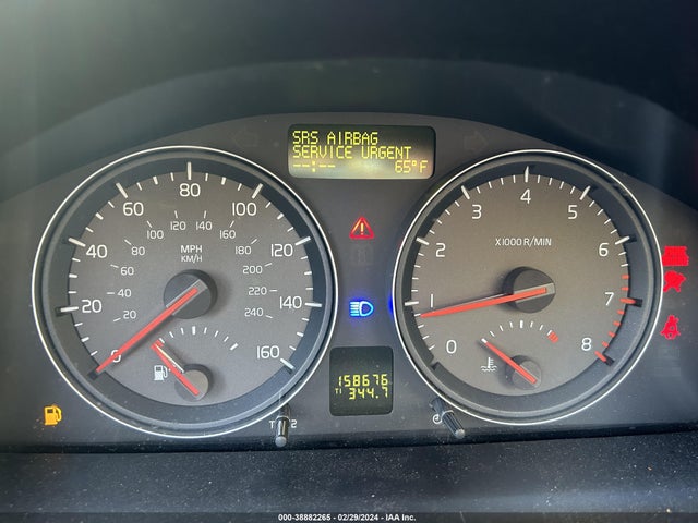 2007 VOLVO C70 T5 VIN: YV1MC68227J013672