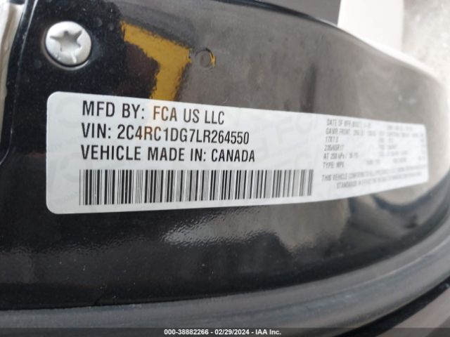 2C4RC1DG7LR264550 Chrysler Voyager Lxi