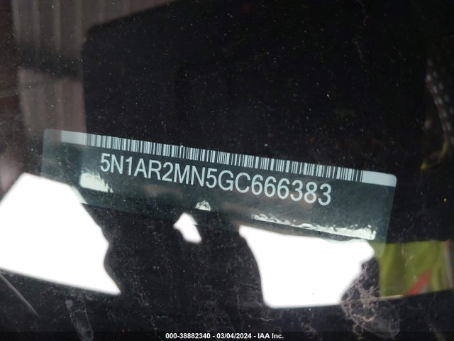Nissan Pathfinder Sl 2016 5N1AR2MN5GC666383 Image 9