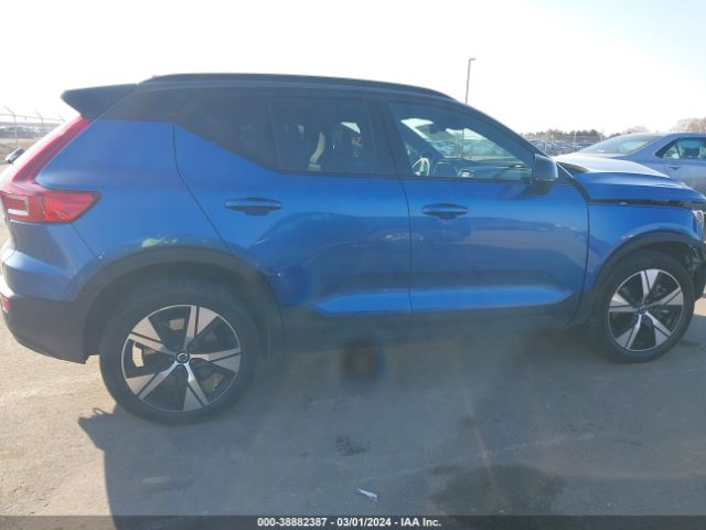 YV4ED3UR9M2579078 Volvo Xc40 Recharge Pure Electric P8