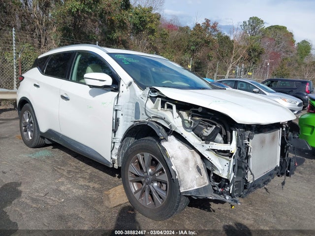 Nissan MURANO SL 2018 5N1AZ2MH2JN128701 Image 1