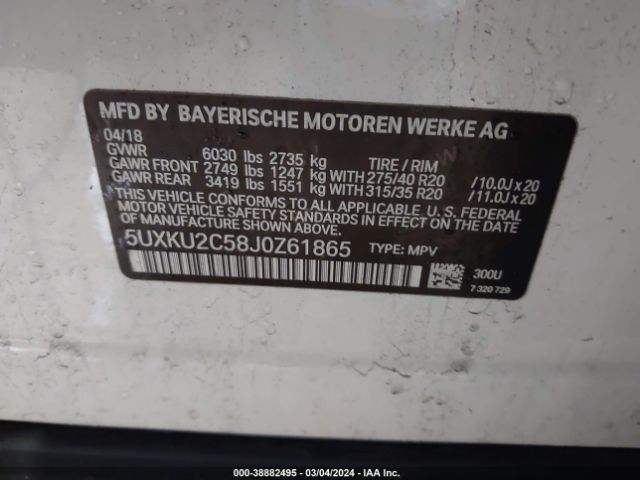 5UXKU2C58J0Z61865 BMW X6 Xdrive35i