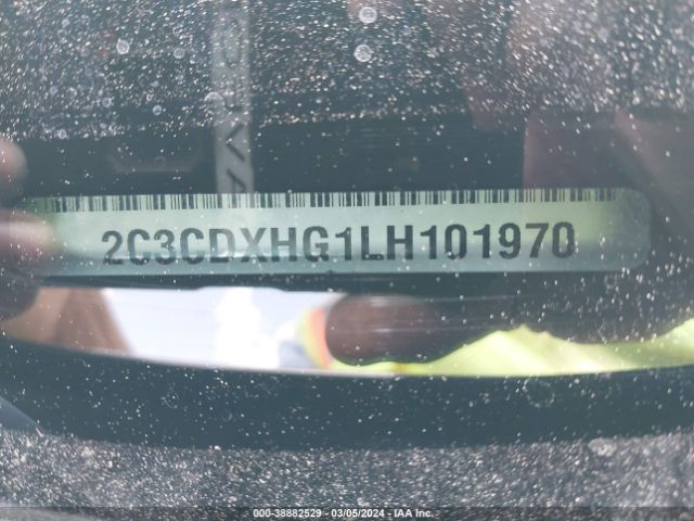 2C3CDXHG1LH101970 Dodge Charger Gt Rwd