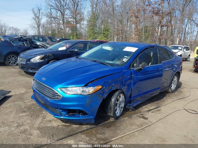 Ford FUSION S 2017 3FA6P0G74HR199001 Image 2