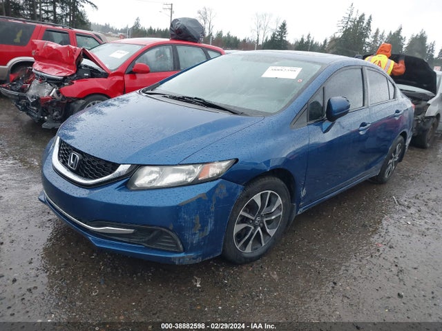 Honda CIVIC EX 2015 2HGFB2F86FH526376 Image 2