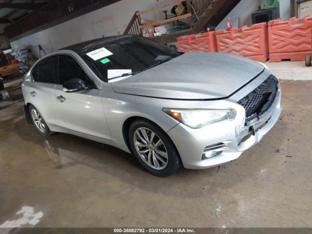 Продажа на аукционе авто 2014 Infiniti Q50, vin: JN1BV7AP4EM681250, номер лота: 38882792