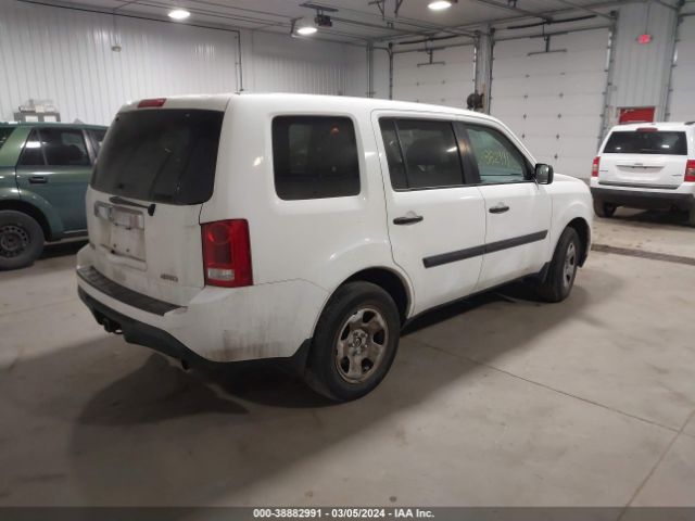 5FNYF4H27EB026912 Honda PILOT LX
