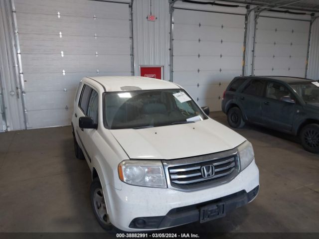 5FNYF4H27EB026912 Honda PILOT LX