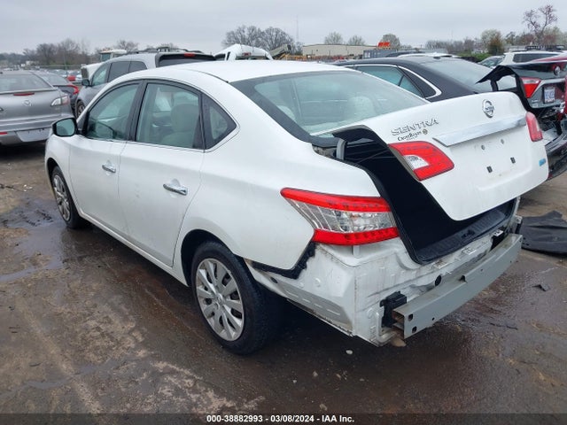 Nissan SENTRA S 2014 3N1AB7AP6EY257912 Image 3