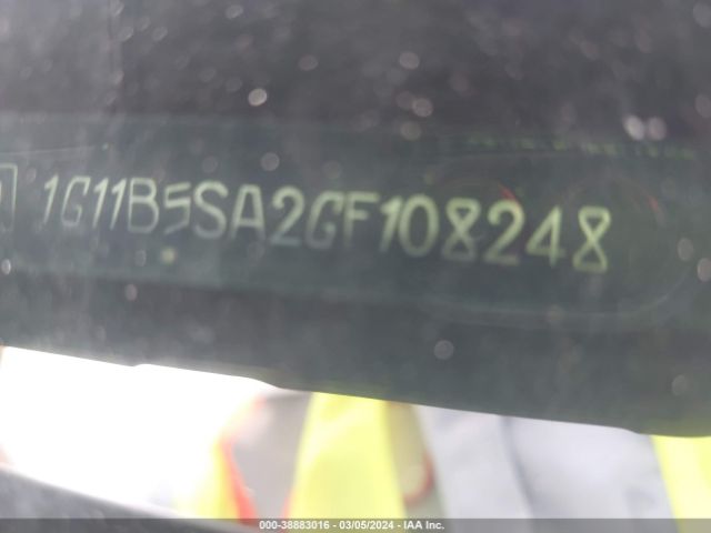 1G11B5SA2GF108248 Chevrolet Malibu Limited Ls