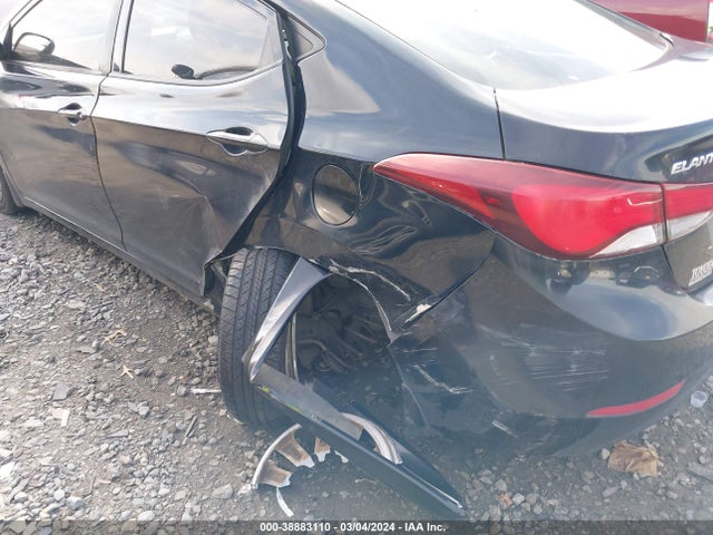 Hyundai ELANTRA SE 2014 KMHDH4AE4EU142570 Image 6