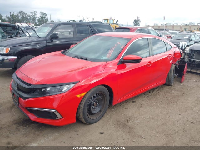 Honda Civic Lx 2020 2HGFC2F65LH557173 Image 2
