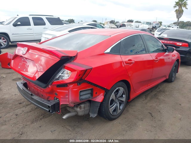 Honda Civic Lx 2020 2HGFC2F65LH557173 Image 4