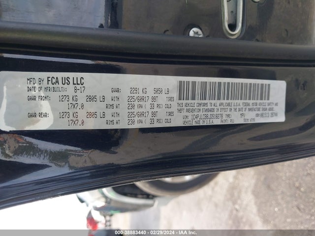 1C4PJLCB8JD518278 Jeep Cherokee Latitude Fwd