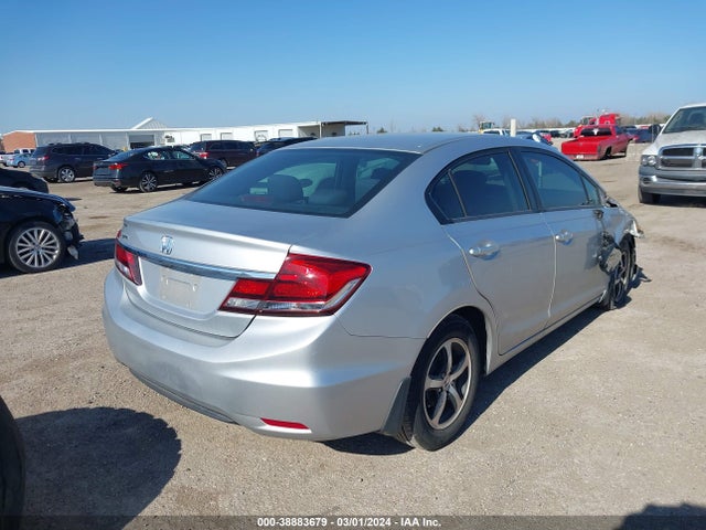Honda CIVIC SE 2015 2HGFB2F72FH511400 Image 4