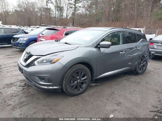 Nissan MURANO SV 2018 5N1AZ2MH5JN148389 Image 2